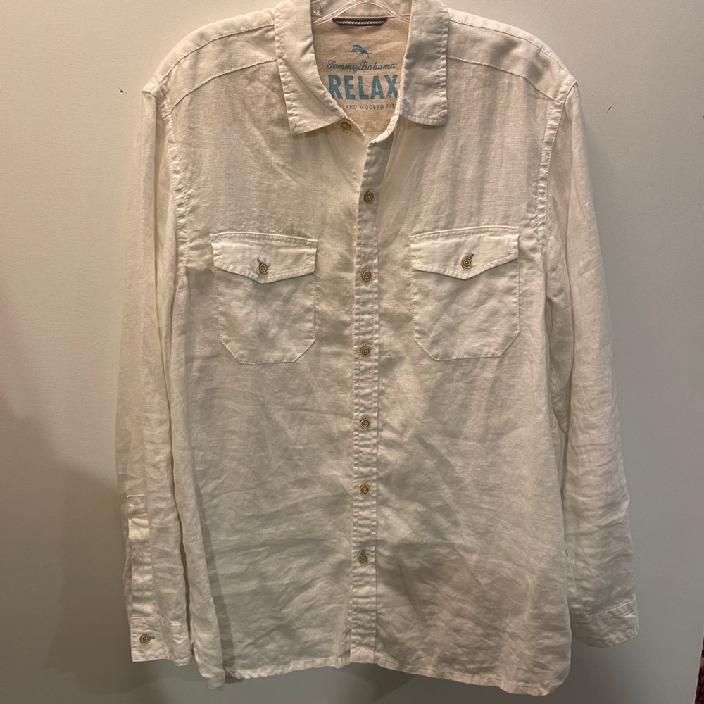Tommy Bahama Relax Linen Button Down